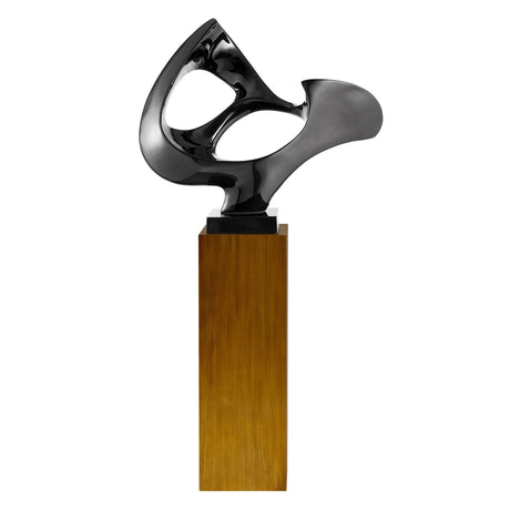 Escultura de suelo con máscara abstracta de 54"