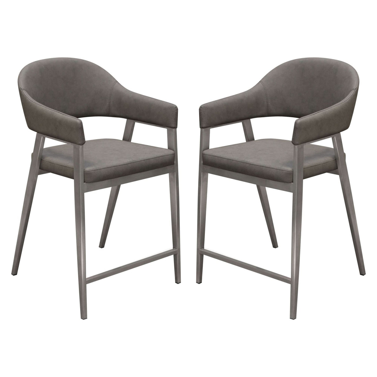 Silla Adele de altura de mostrador (juego de 2)