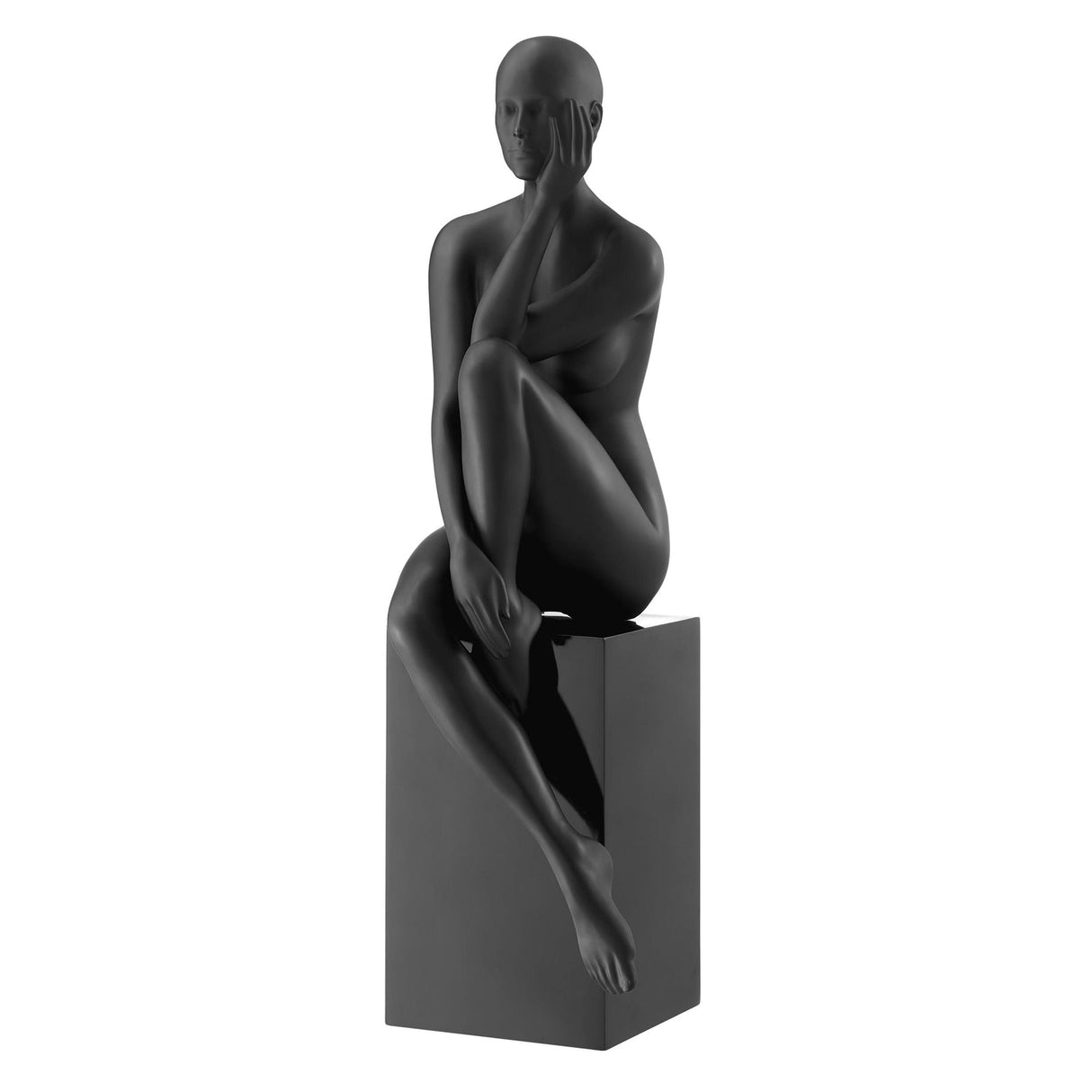 Escultura de muñeca Antonieta con base