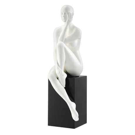 Escultura de muñeca Antonieta con base