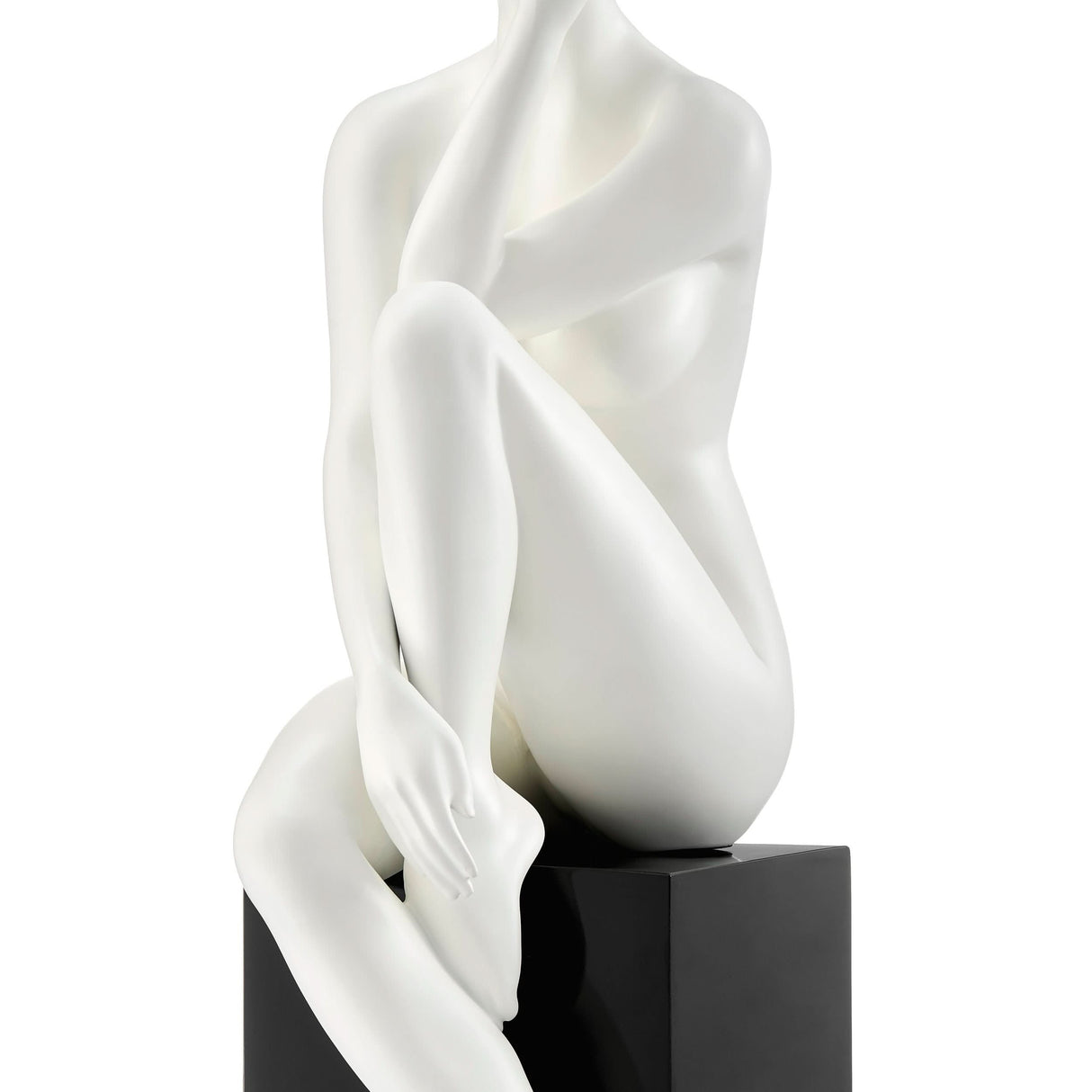 Escultura de muñeca Antonieta con base