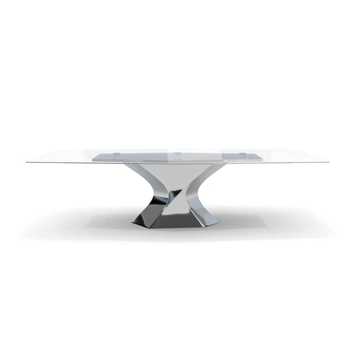 Mesa de comedor de cristal Calliope
