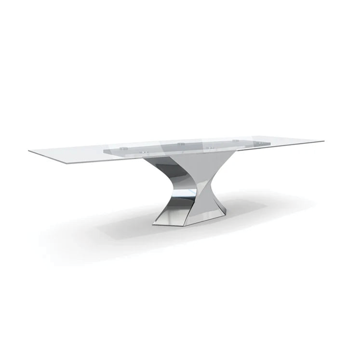 Mesa de comedor de cristal Calliope