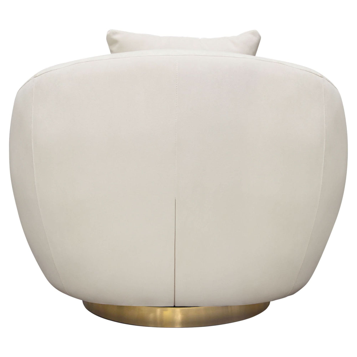 Sillón giratorio con acento Celine