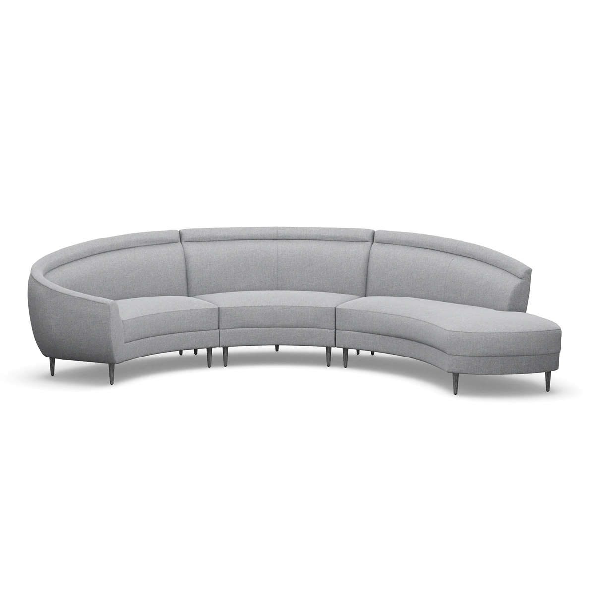 Chaise Capri de 3 piezas seccional