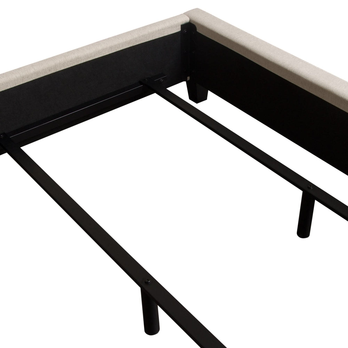 Cama capitoné con rejilla Devon