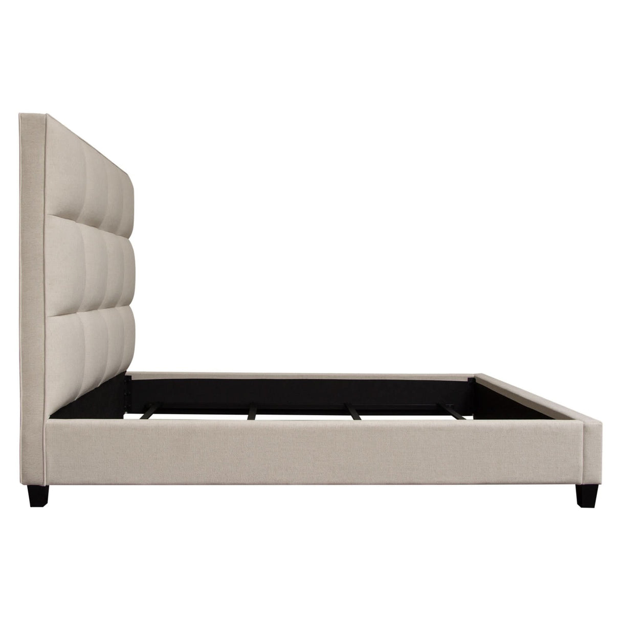 Cama capitoné con rejilla Devon