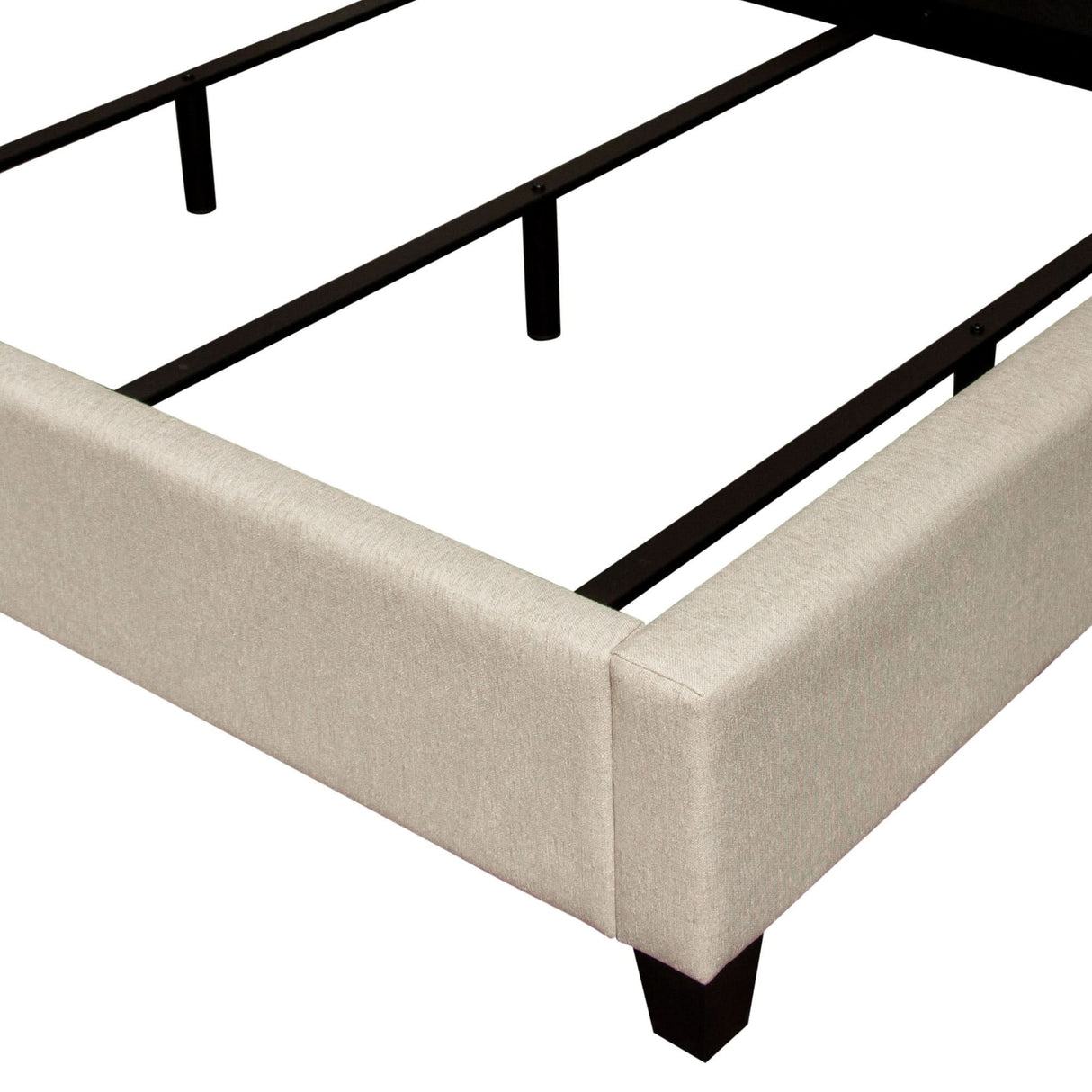 Cama capitoné con rejilla Devon