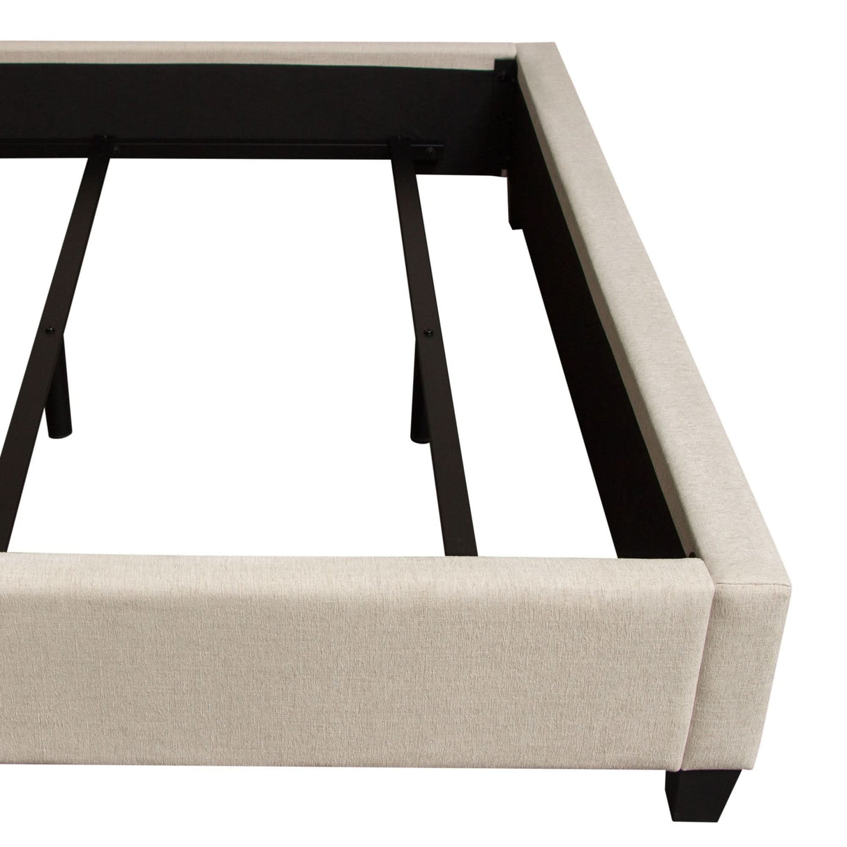 Cama capitoné con rejilla Devon