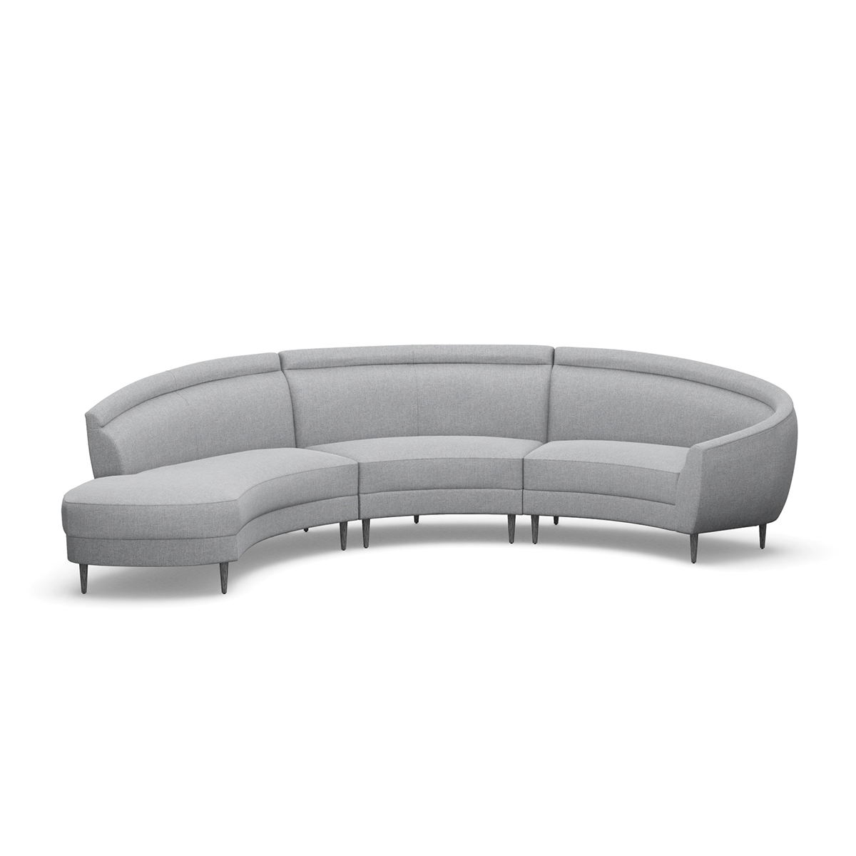 Chaise Capri de 3 piezas seccional