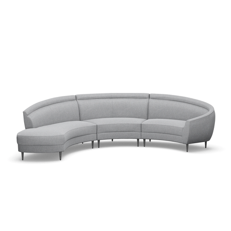 Chaise Capri de 3 piezas seccional