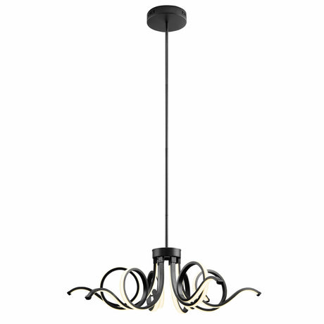 Lámpara de araña LED ajustable Magnolia