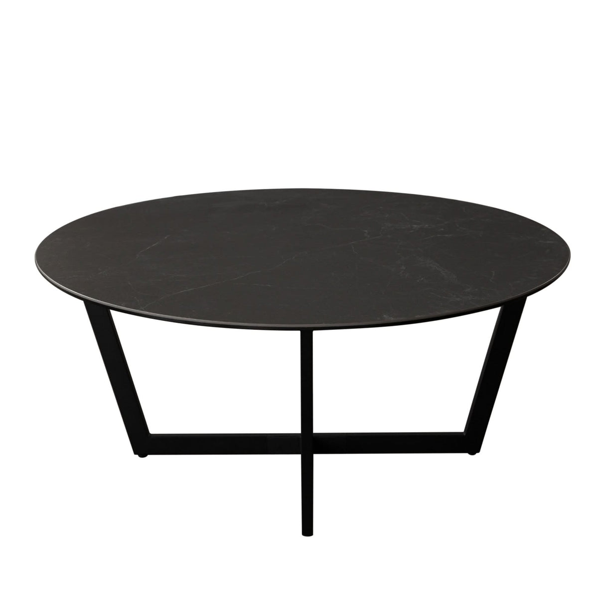 Mesa de cóctel redonda de ónix