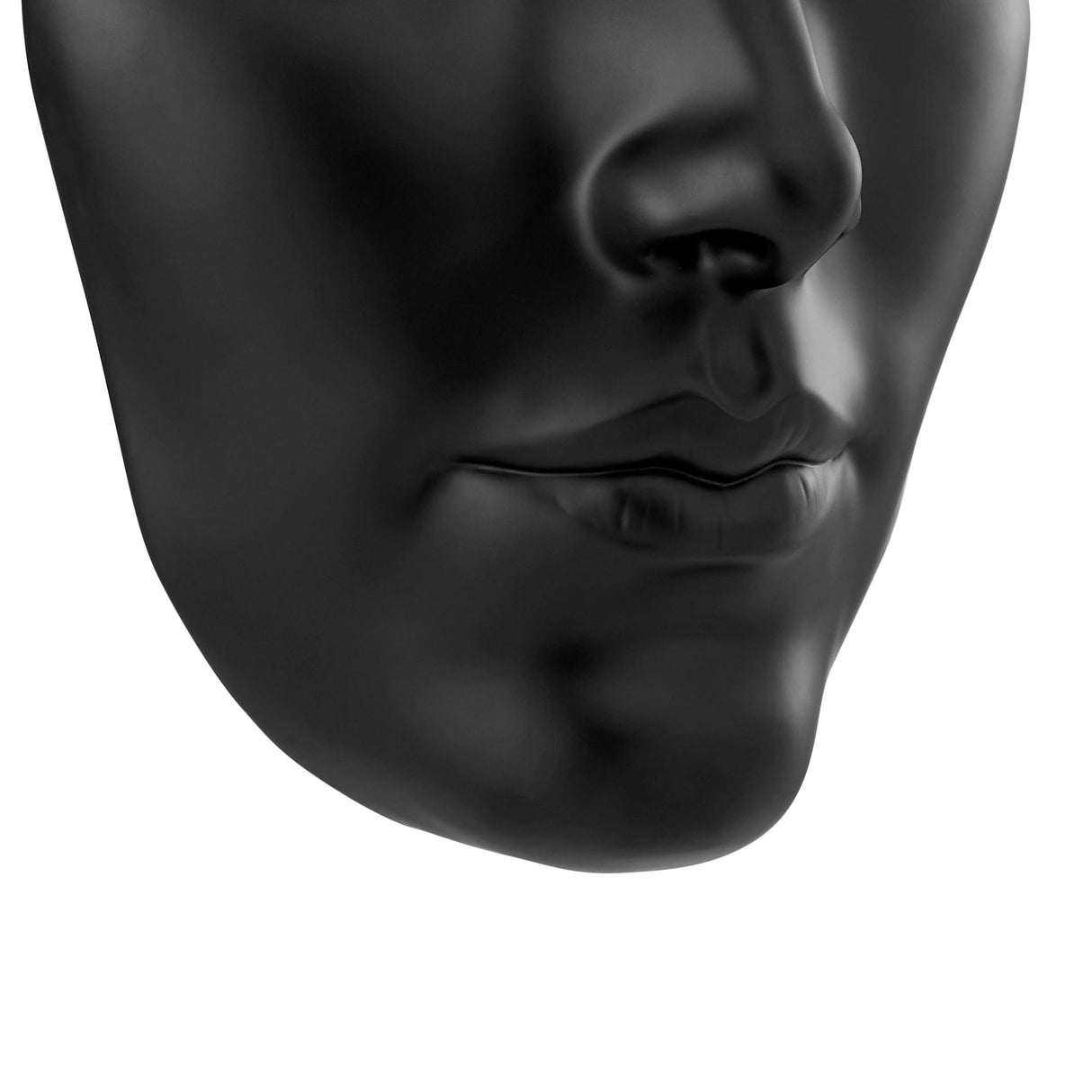 Rostro femenino sumerio // Blanco mate