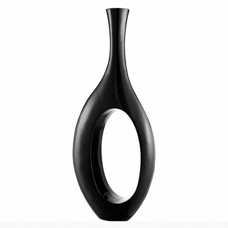 Jarrón Trombón // Grande Negro
