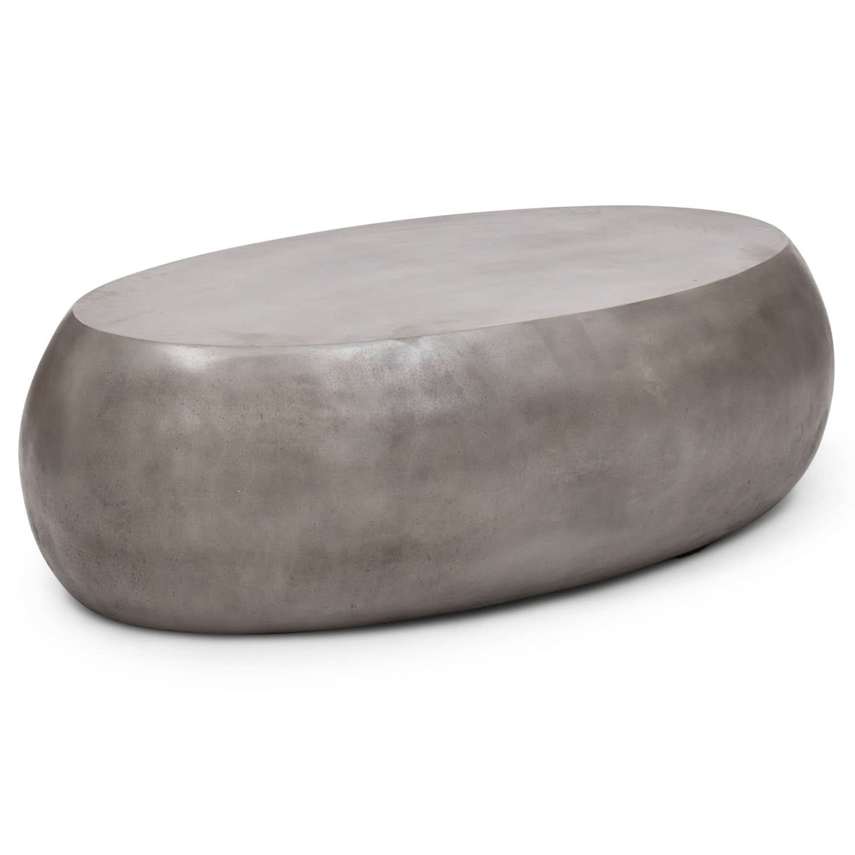 Mesa de centro de guijarros