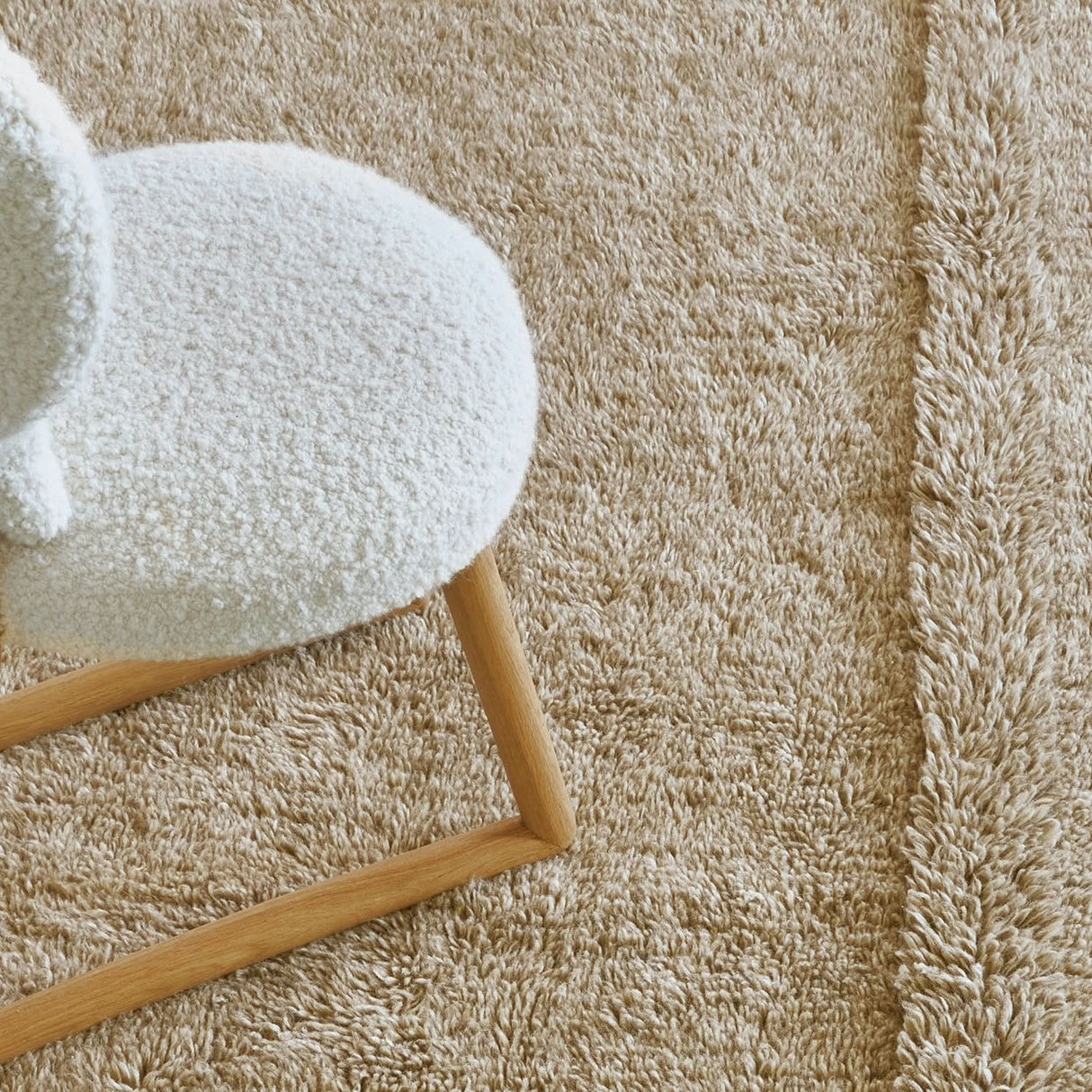 Alfombra de lana Tundra Beige