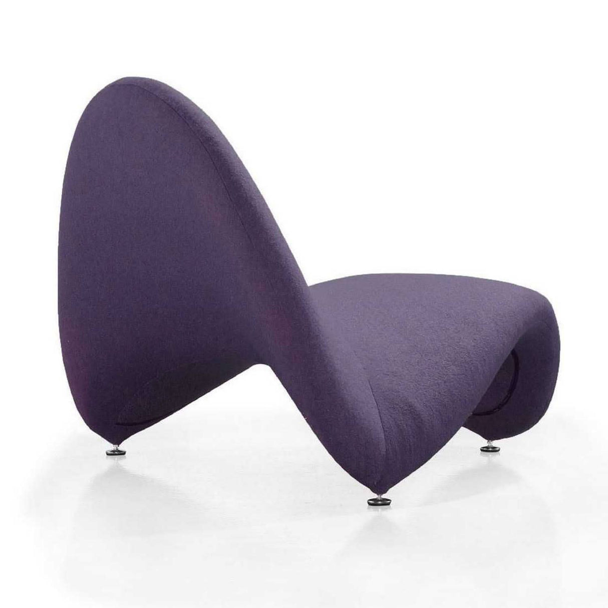 Sillón decorativo de mezcla de lana MoMa