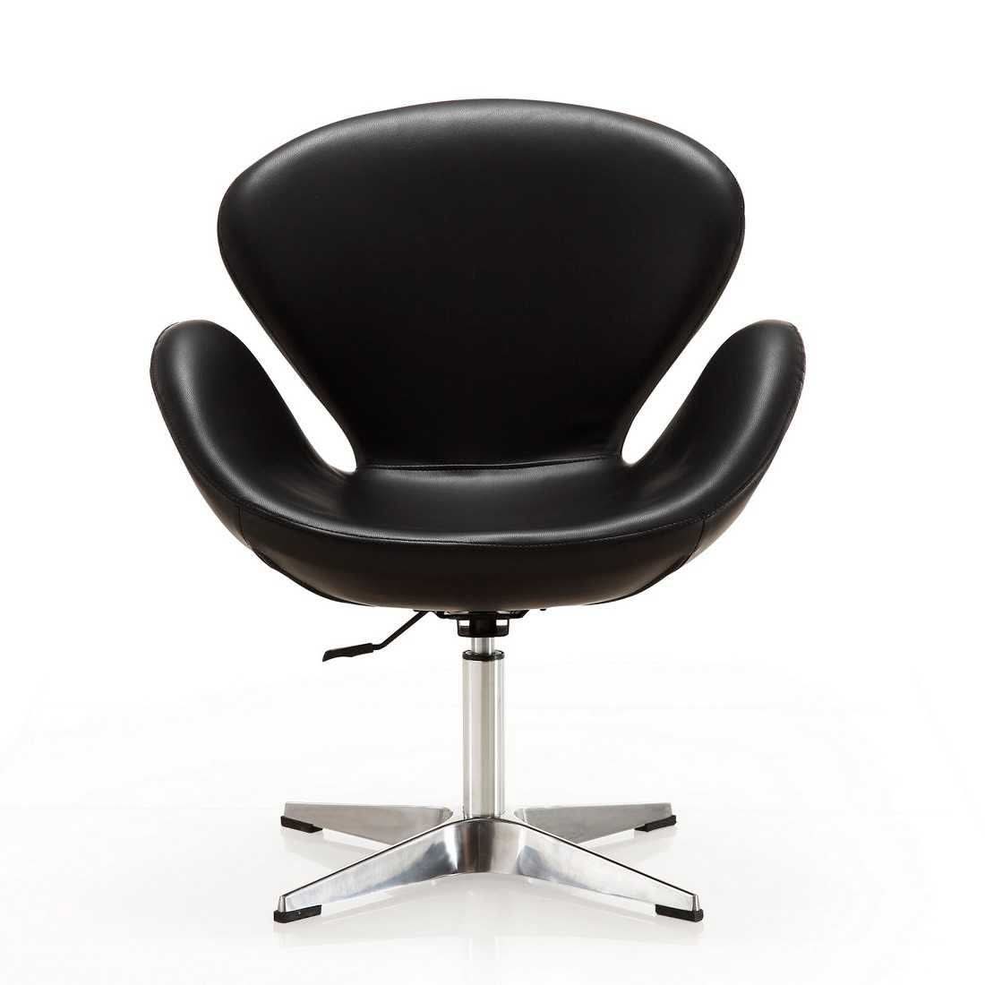 Silla giratoria ajustable color frambuesa