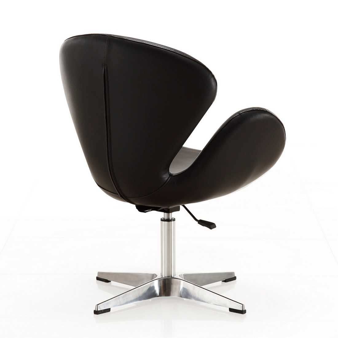 Silla giratoria ajustable color frambuesa