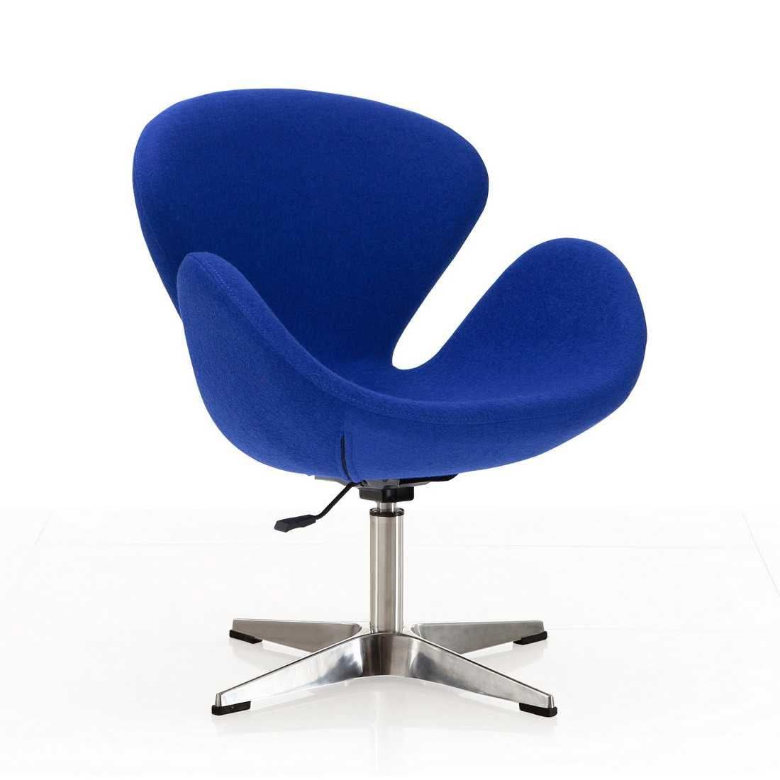 Silla giratoria ajustable color frambuesa