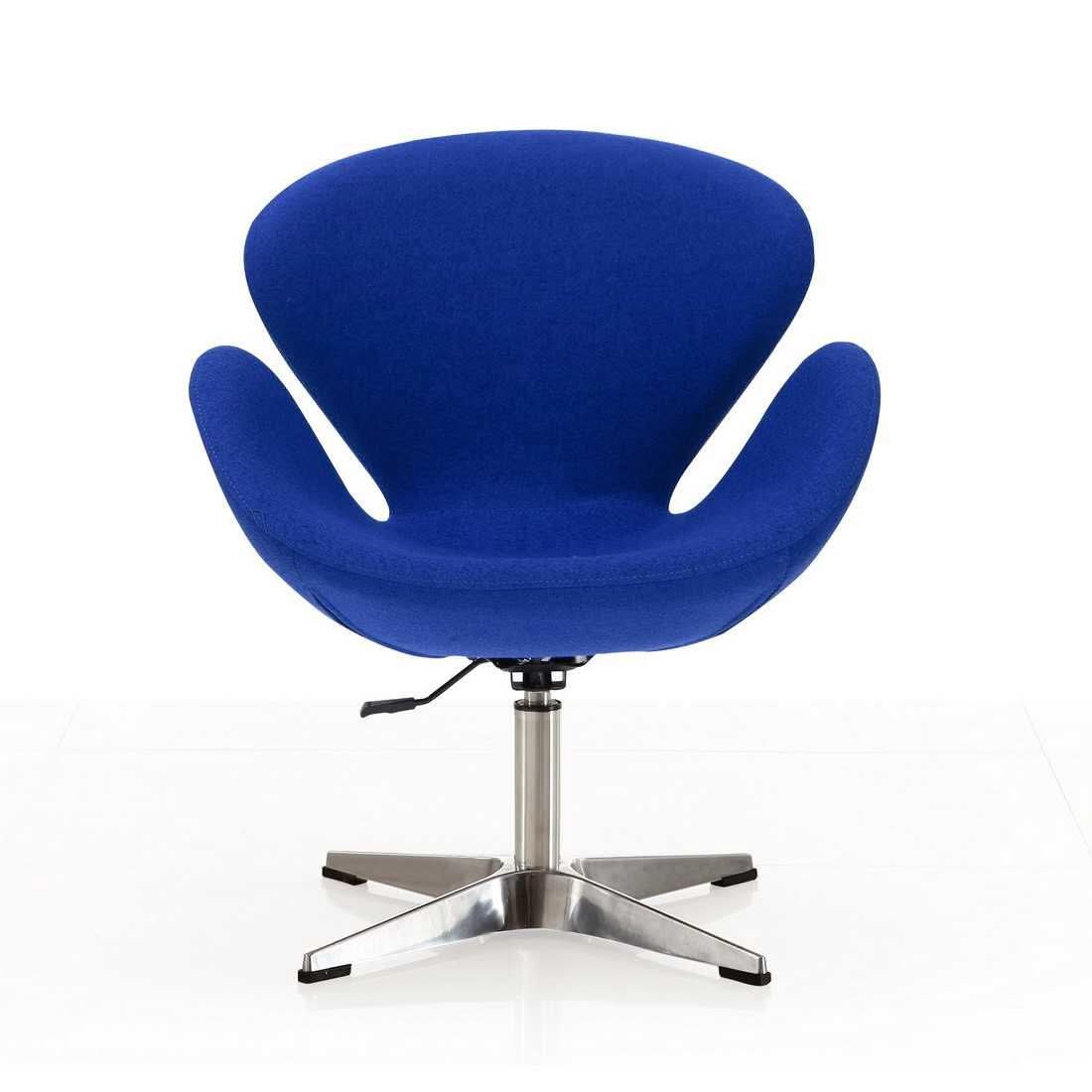 Silla giratoria ajustable color frambuesa
