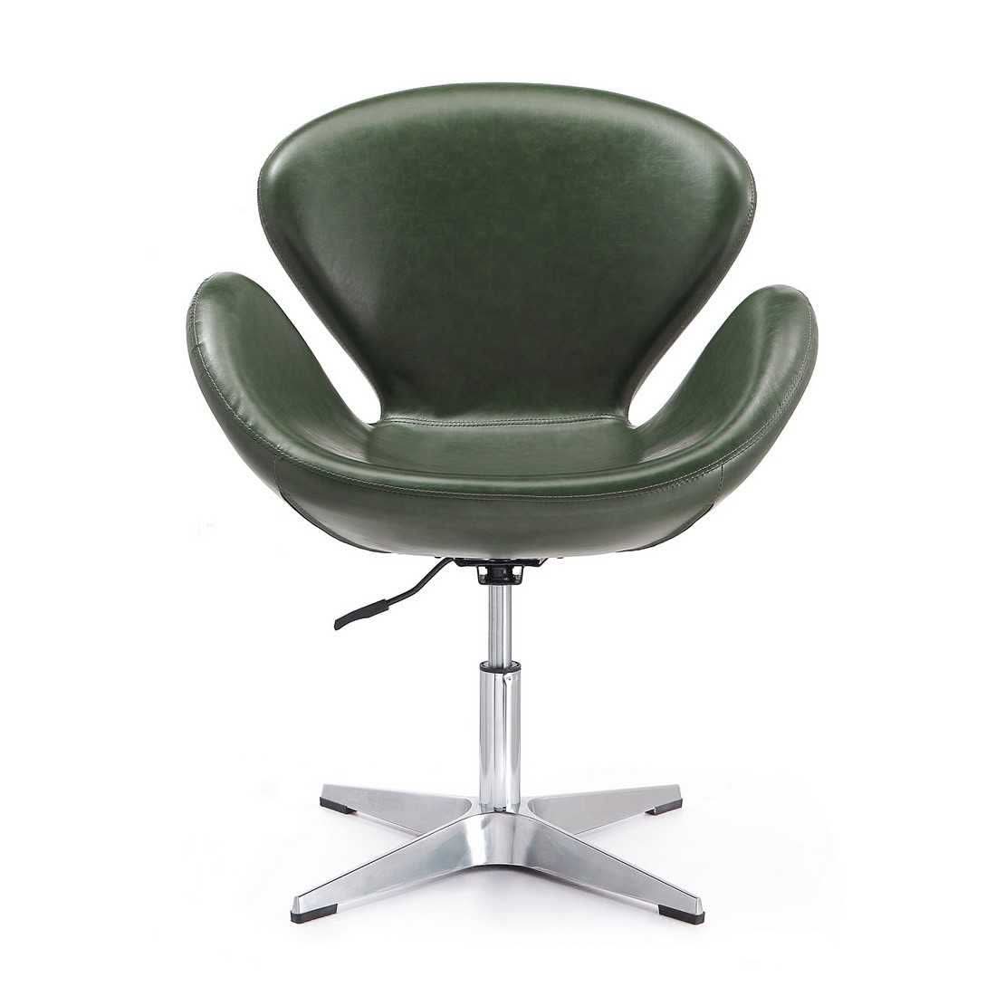 Silla giratoria ajustable color frambuesa