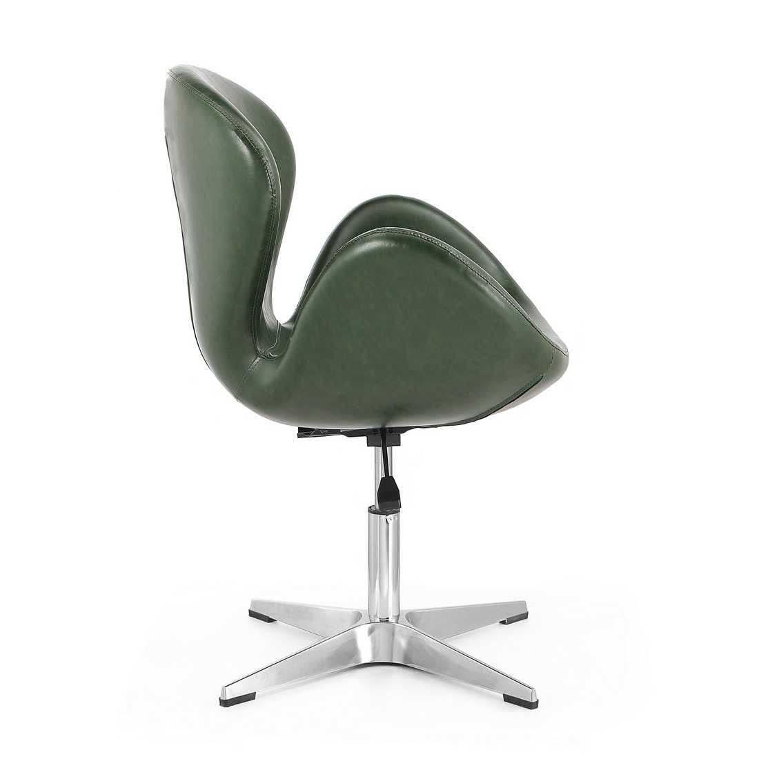 Silla giratoria ajustable color frambuesa