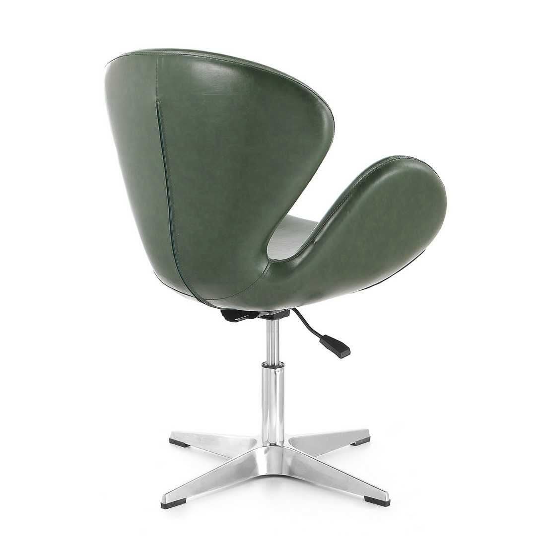 Silla giratoria ajustable color frambuesa