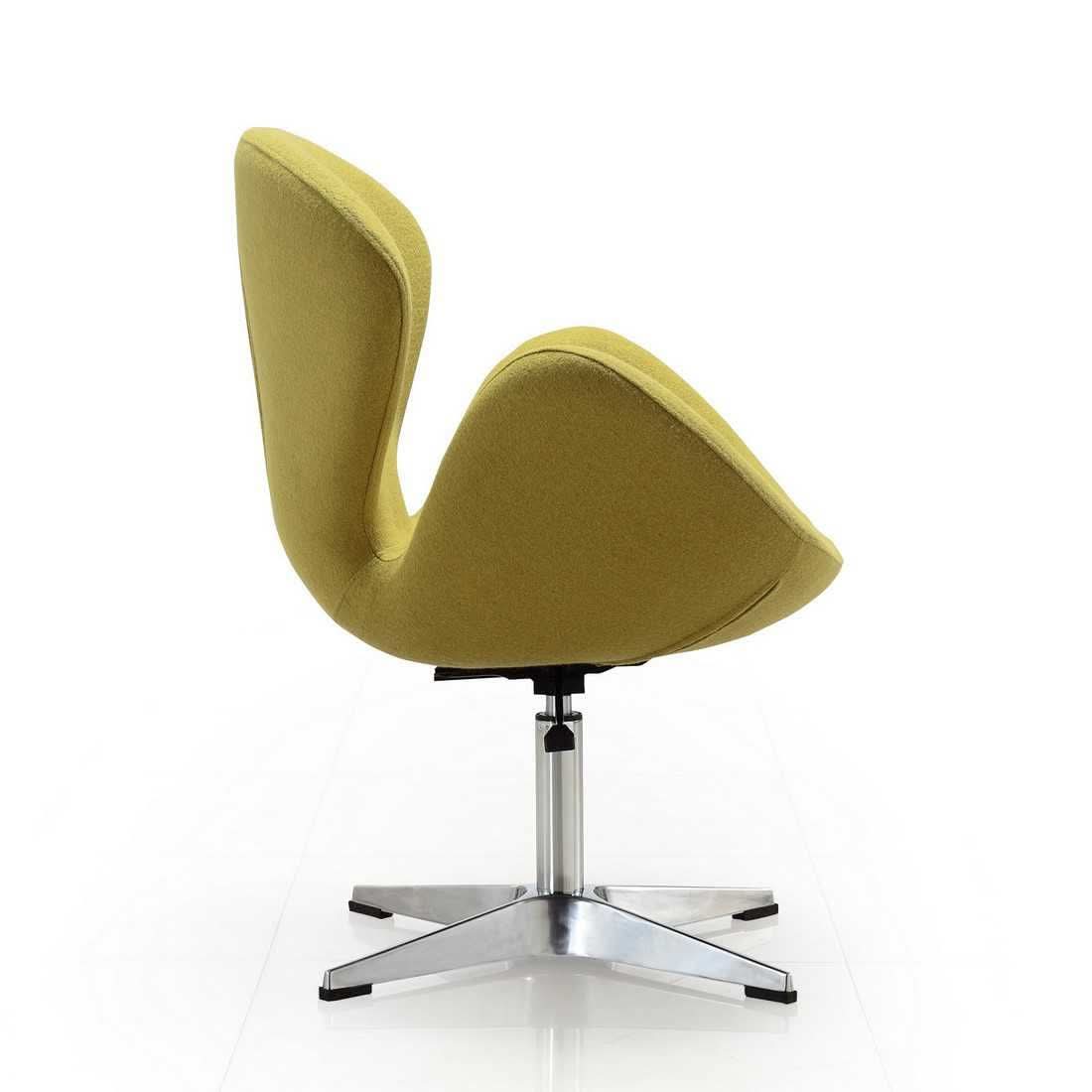 Silla giratoria ajustable color frambuesa