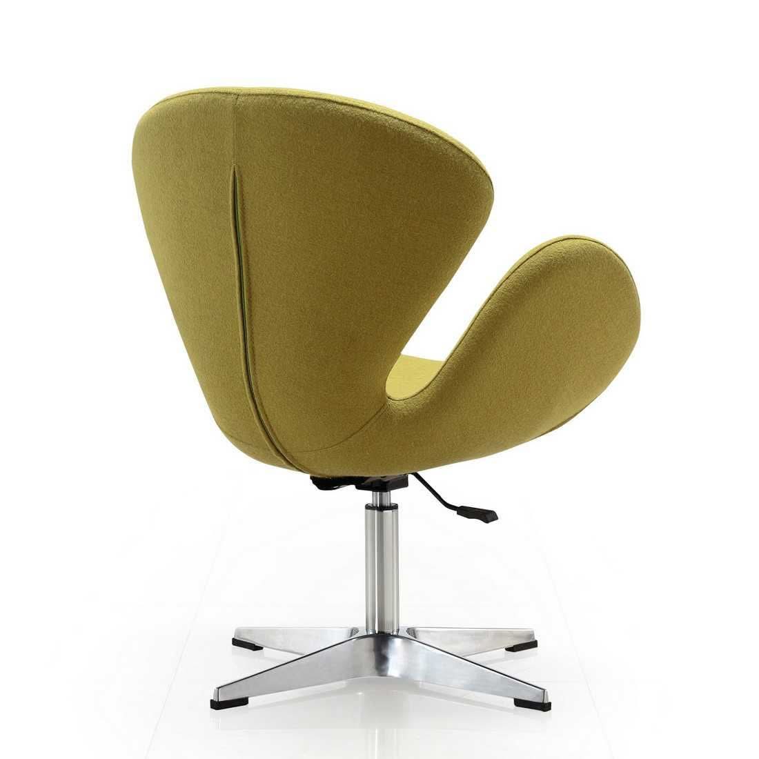 Silla giratoria ajustable color frambuesa