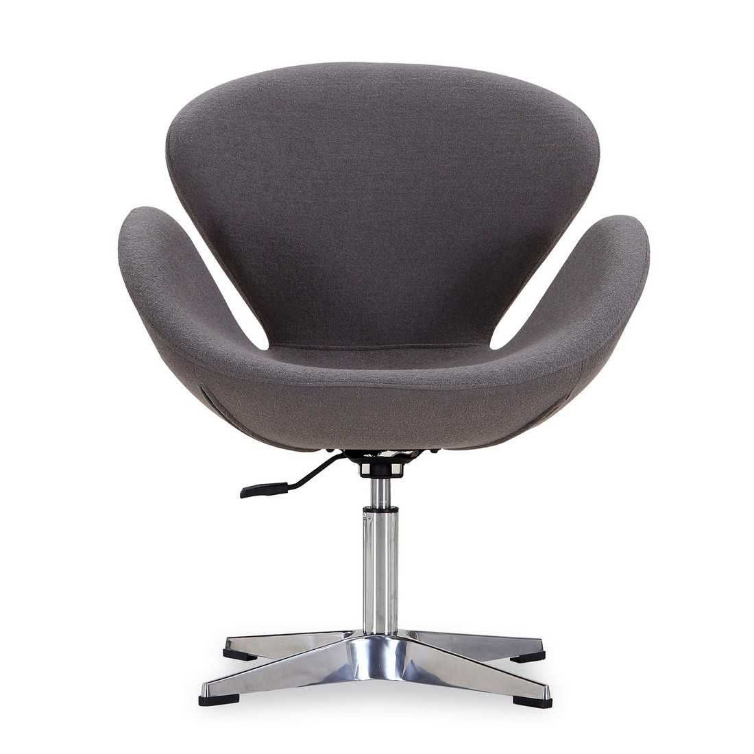 Silla giratoria ajustable color frambuesa