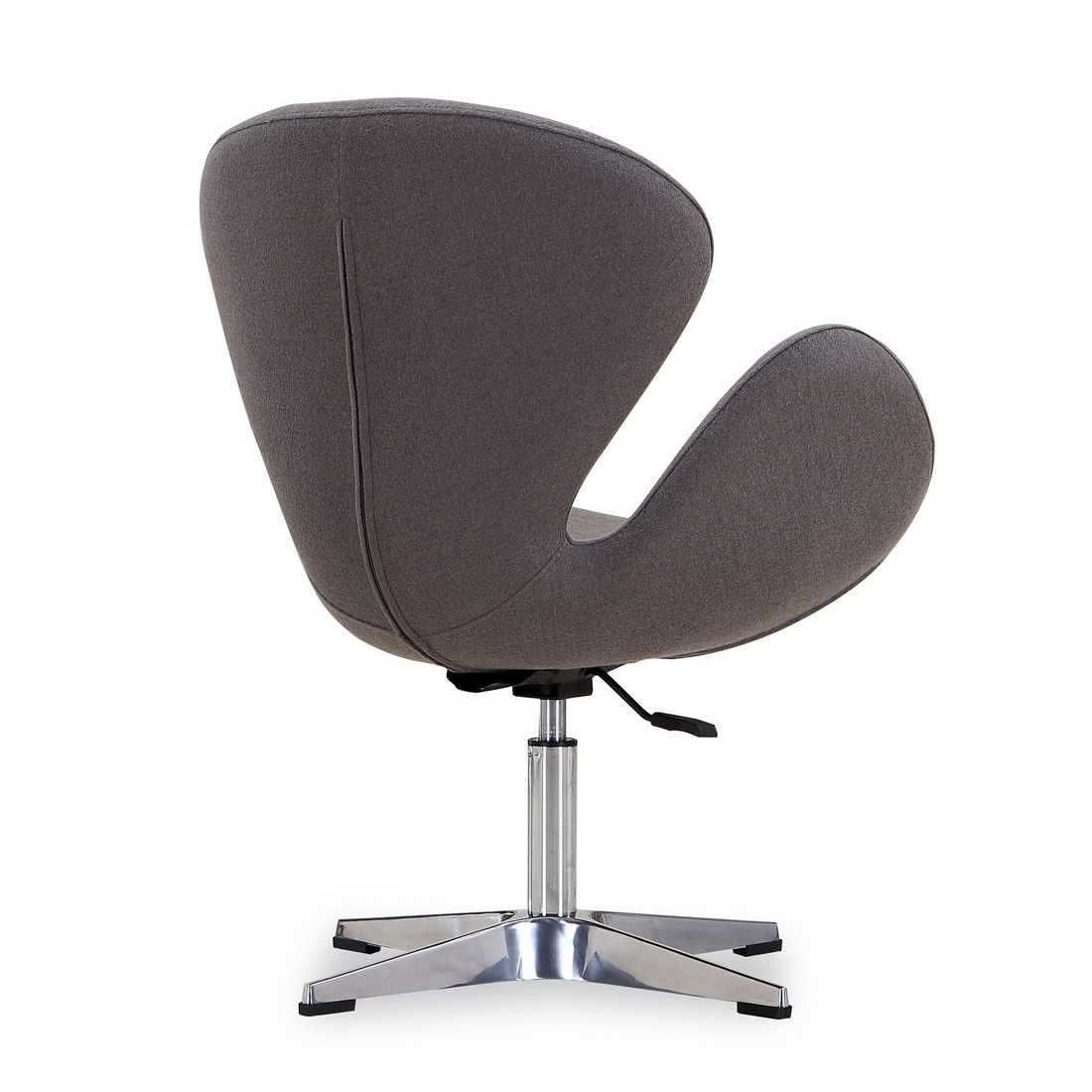 Silla giratoria ajustable color frambuesa