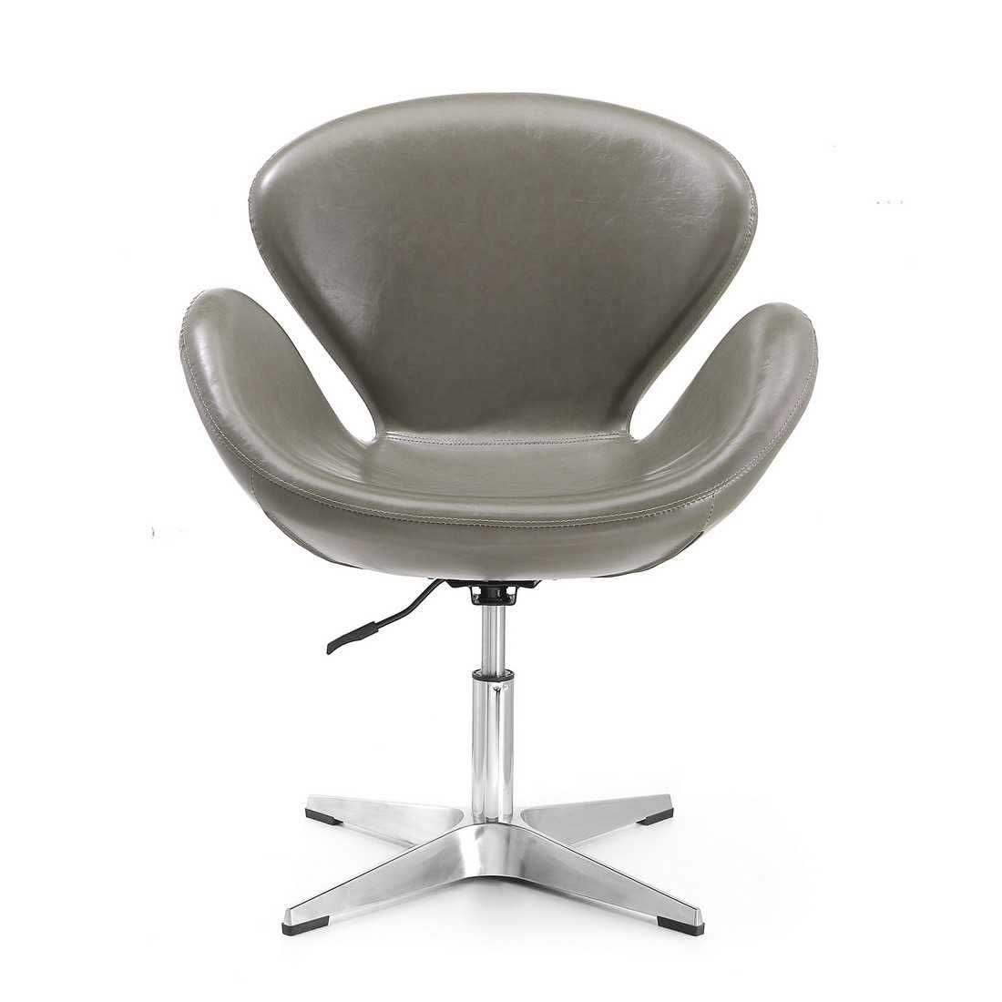 Silla giratoria ajustable color frambuesa