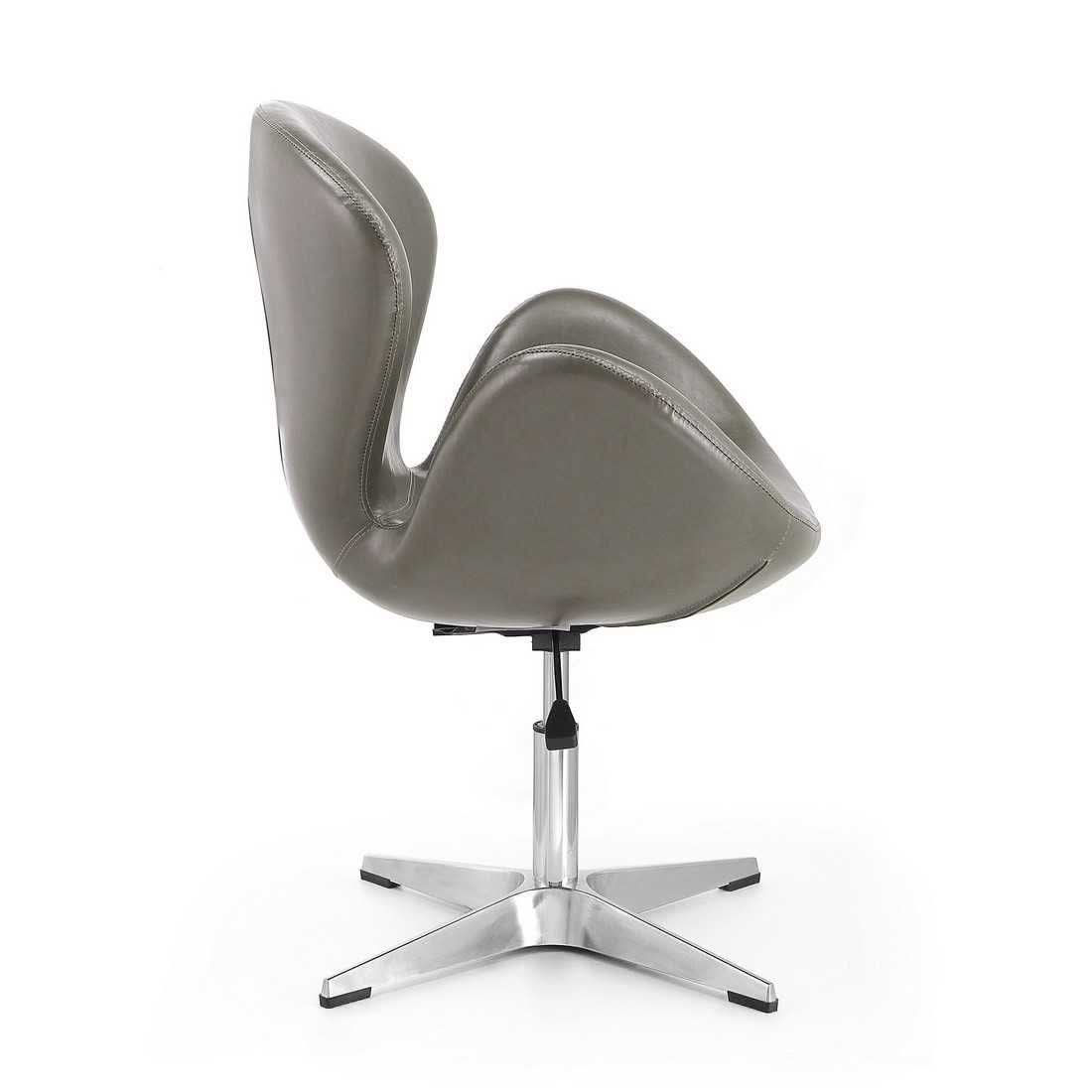 Silla giratoria ajustable color frambuesa