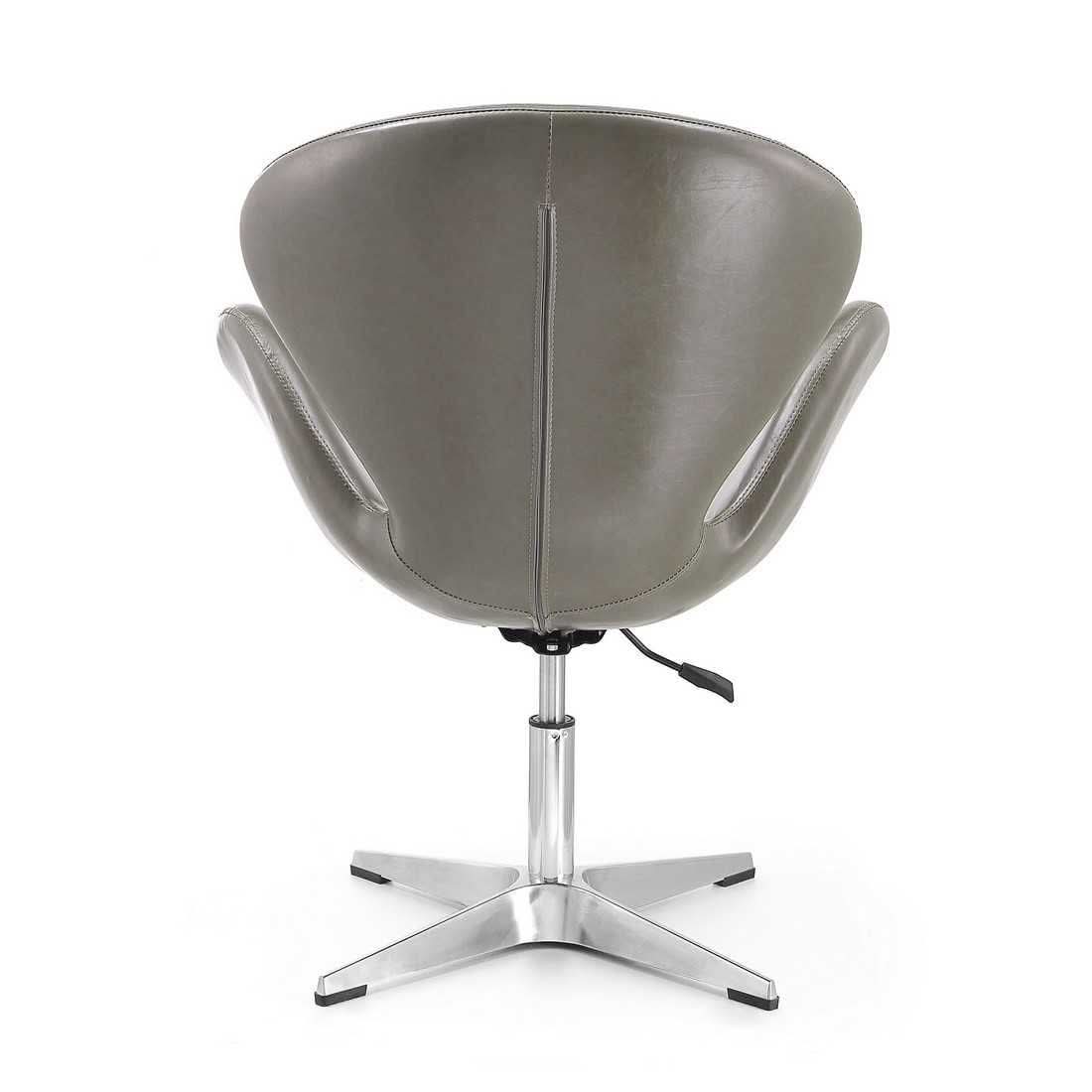 Silla giratoria ajustable color frambuesa