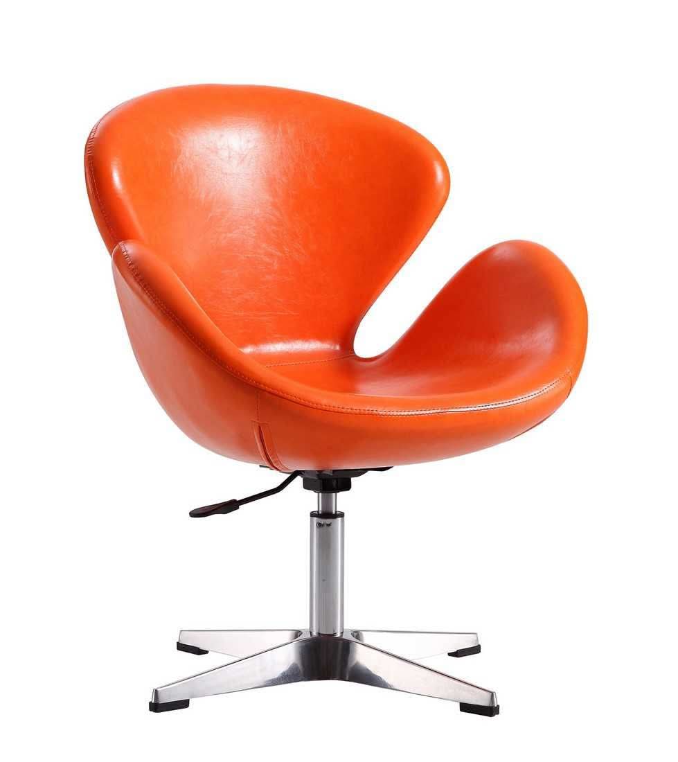 Silla giratoria ajustable color frambuesa