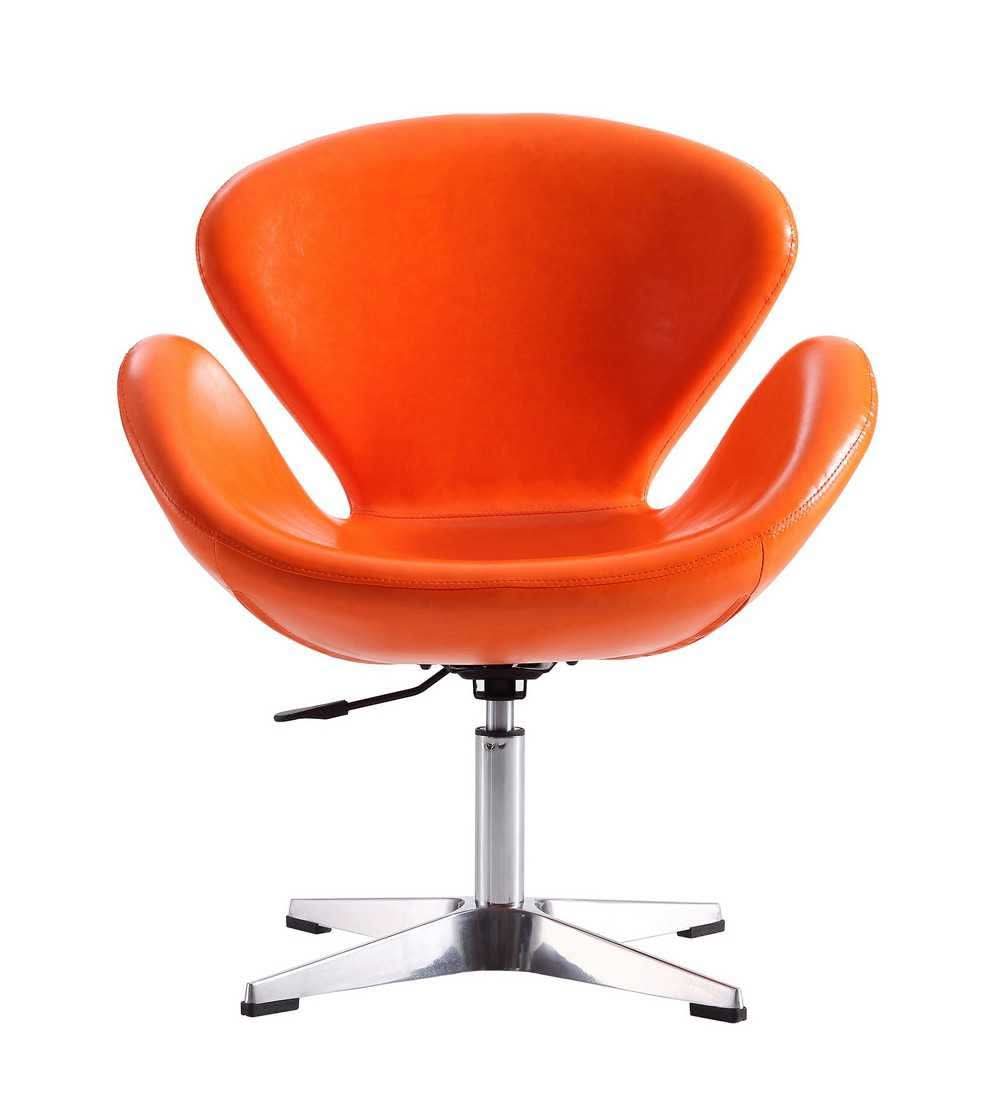 Silla giratoria ajustable color frambuesa