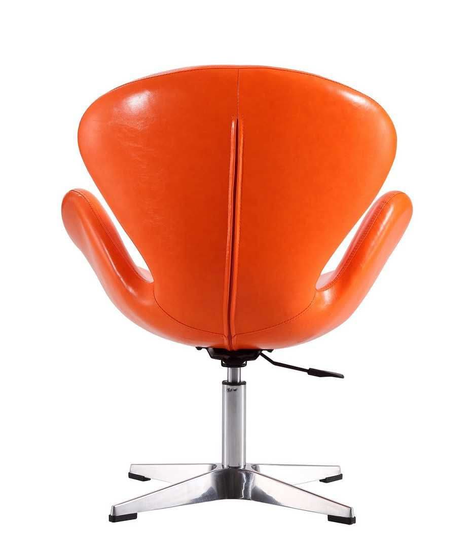 Silla giratoria ajustable color frambuesa