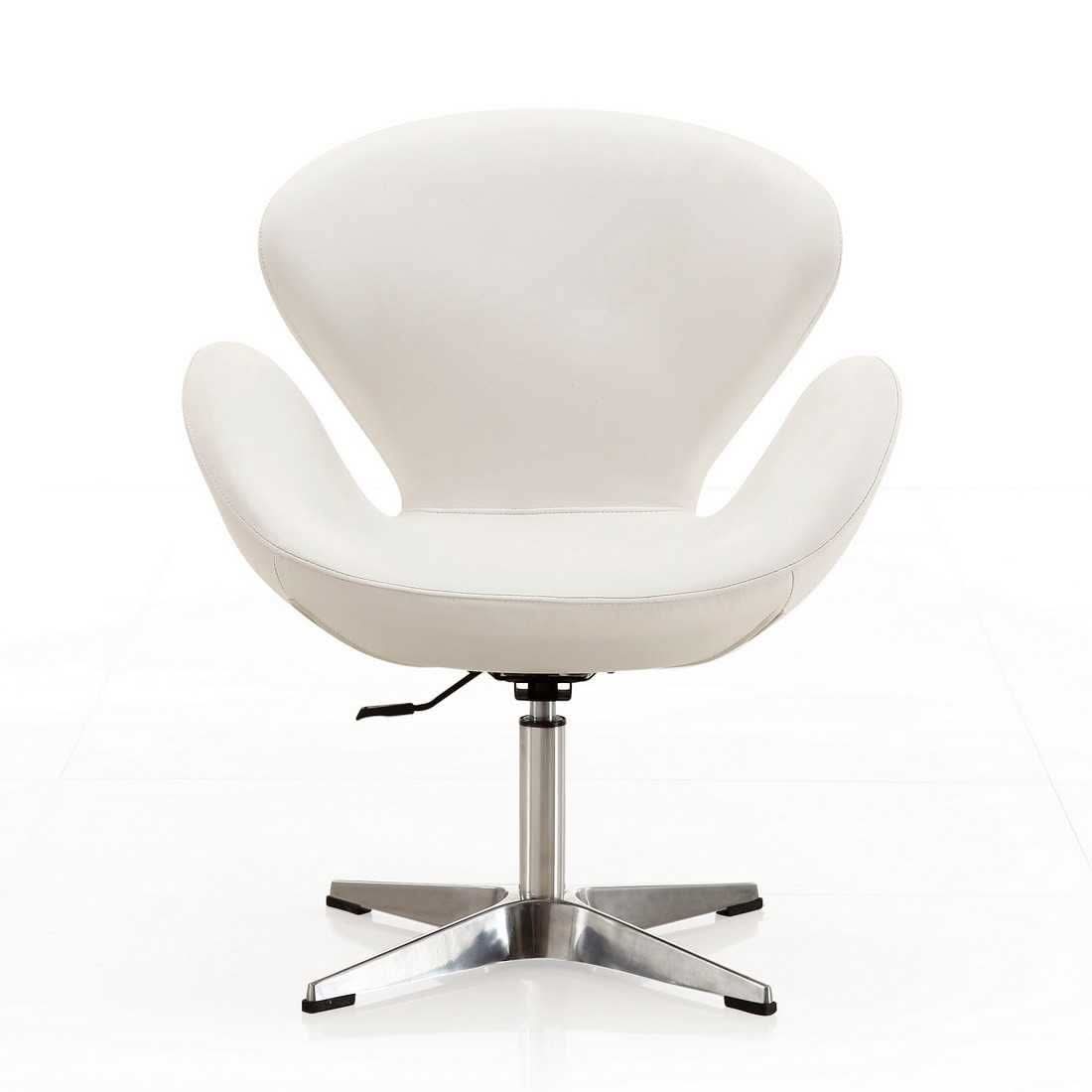 Silla giratoria ajustable color frambuesa