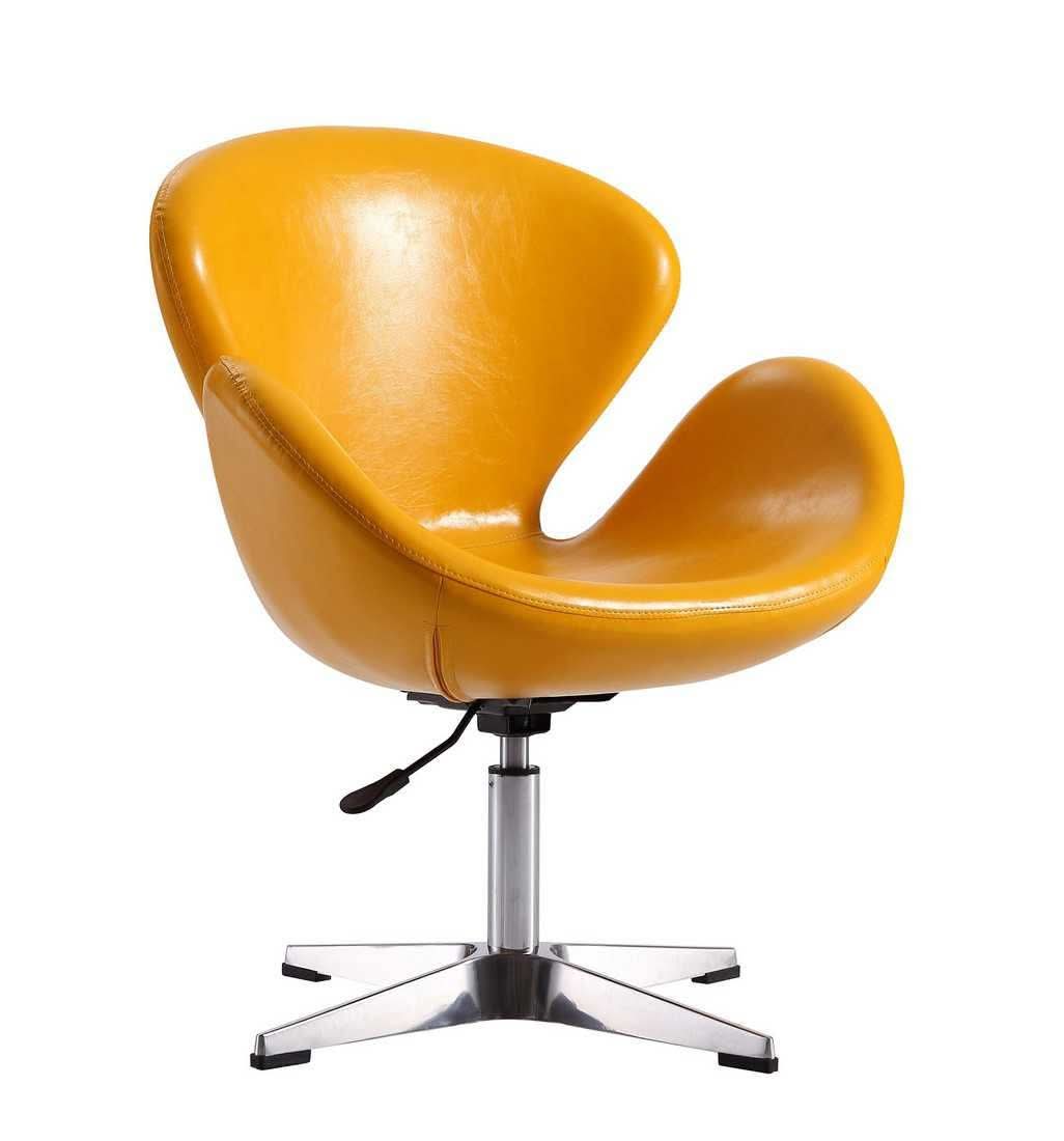 Silla giratoria ajustable color frambuesa
