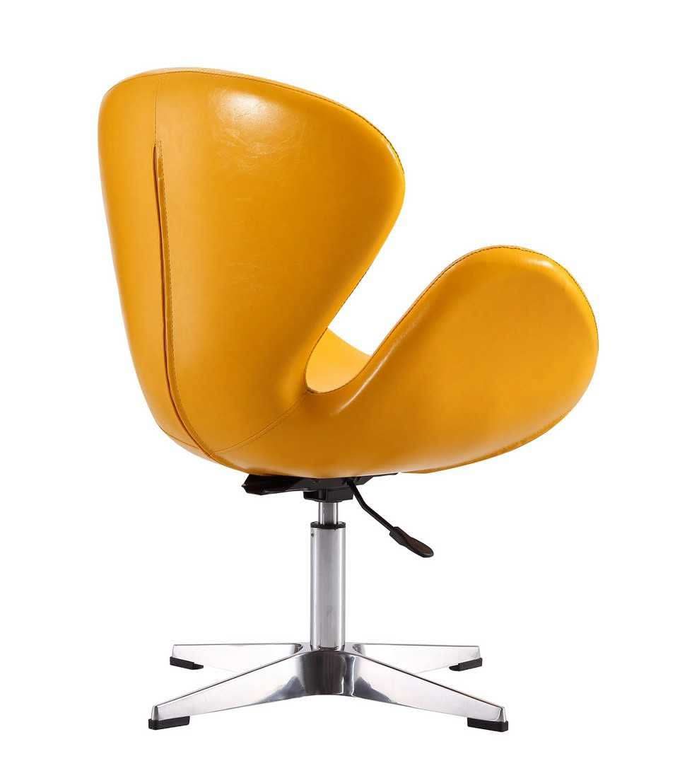 Silla giratoria ajustable color frambuesa