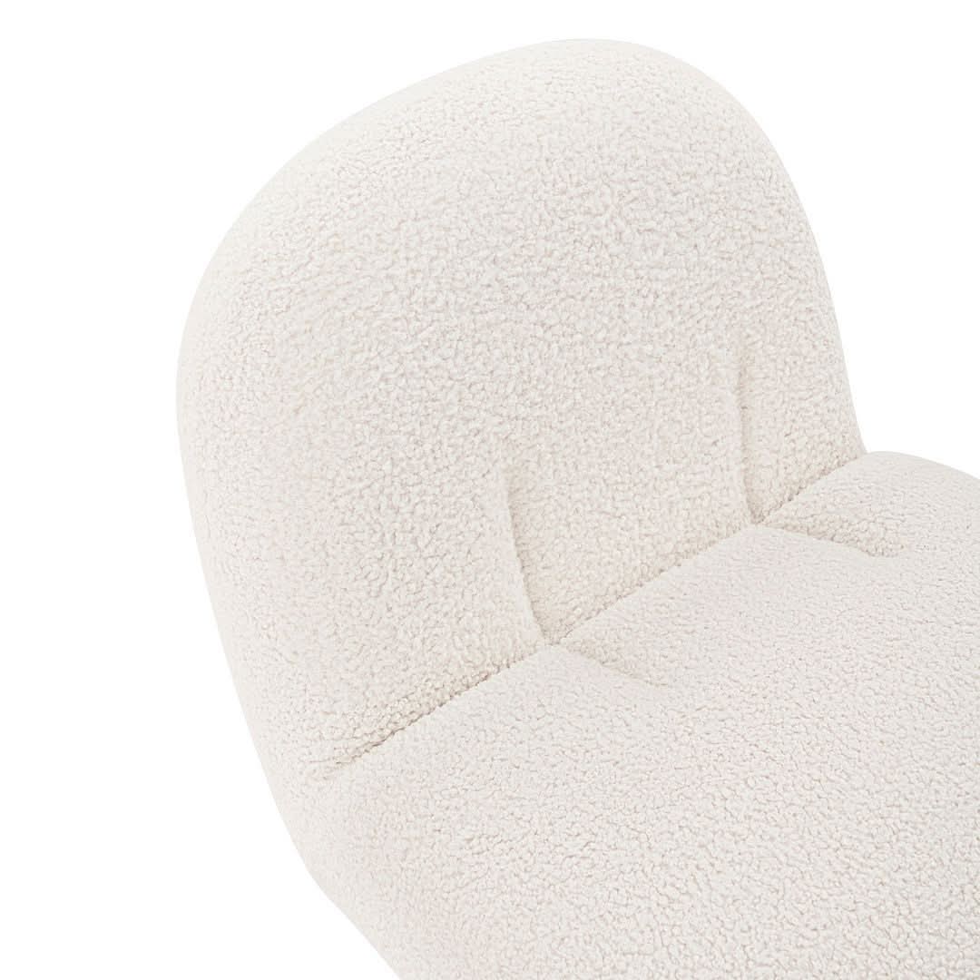 Sillón decorativo Edina Boucle
