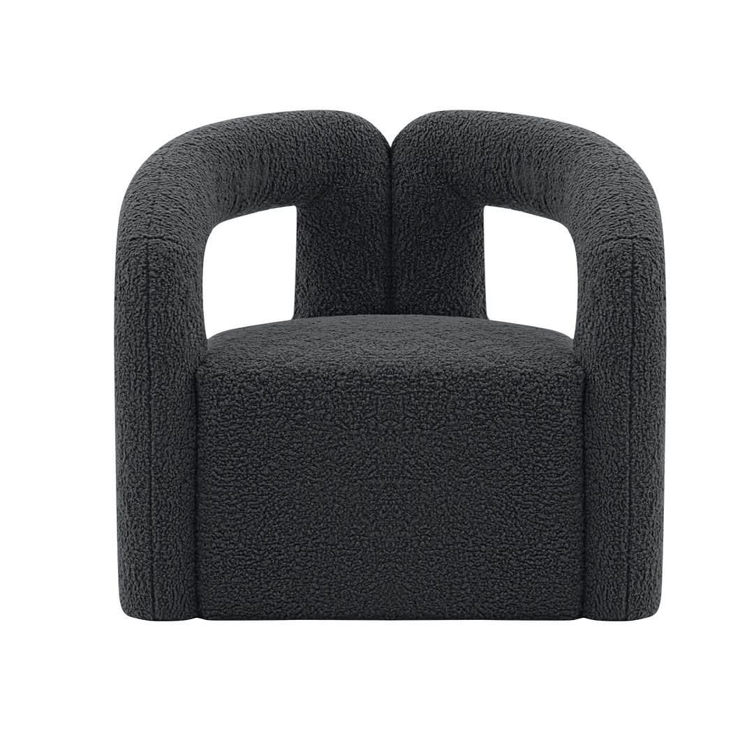 Silla decorativa Darian Boucle