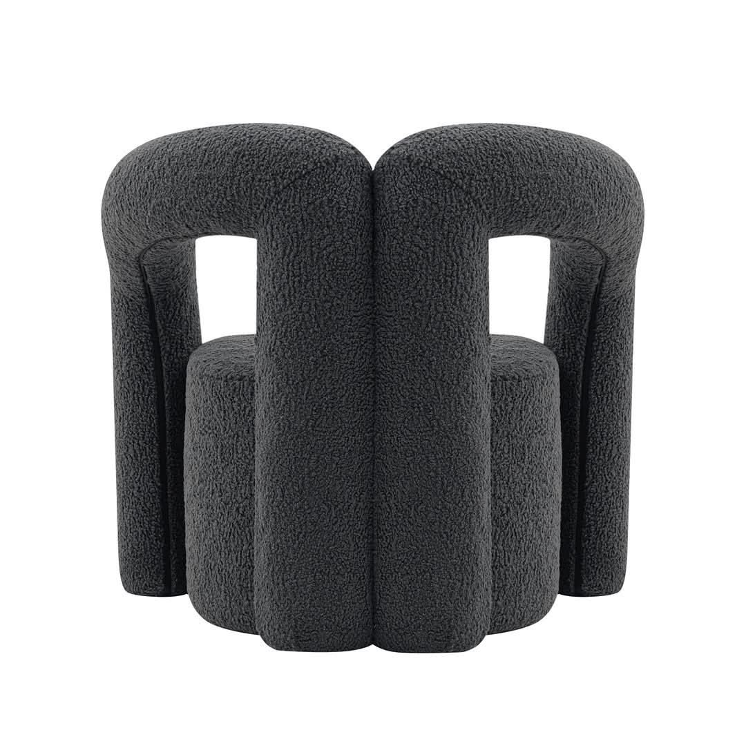 Silla decorativa Darian Boucle