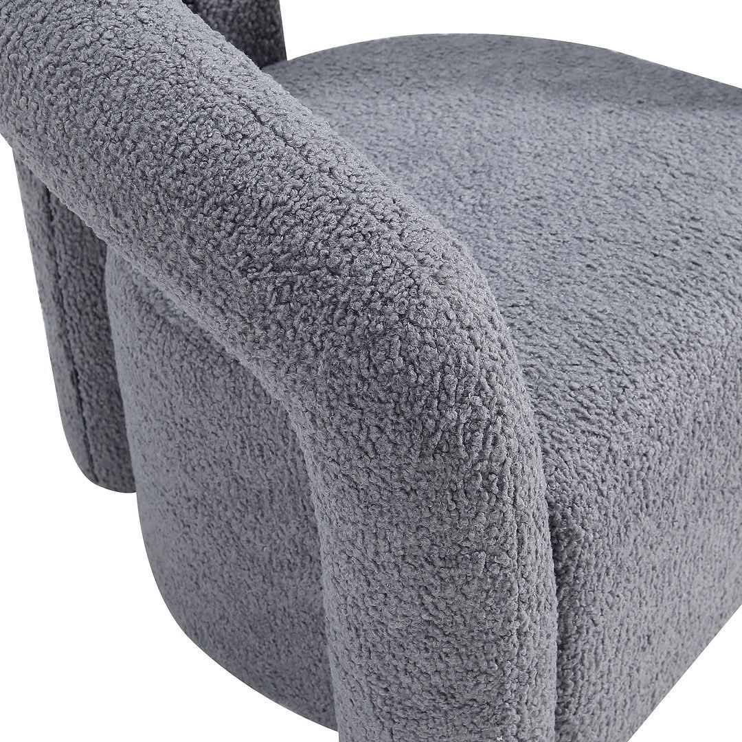 Silla decorativa Darian Boucle