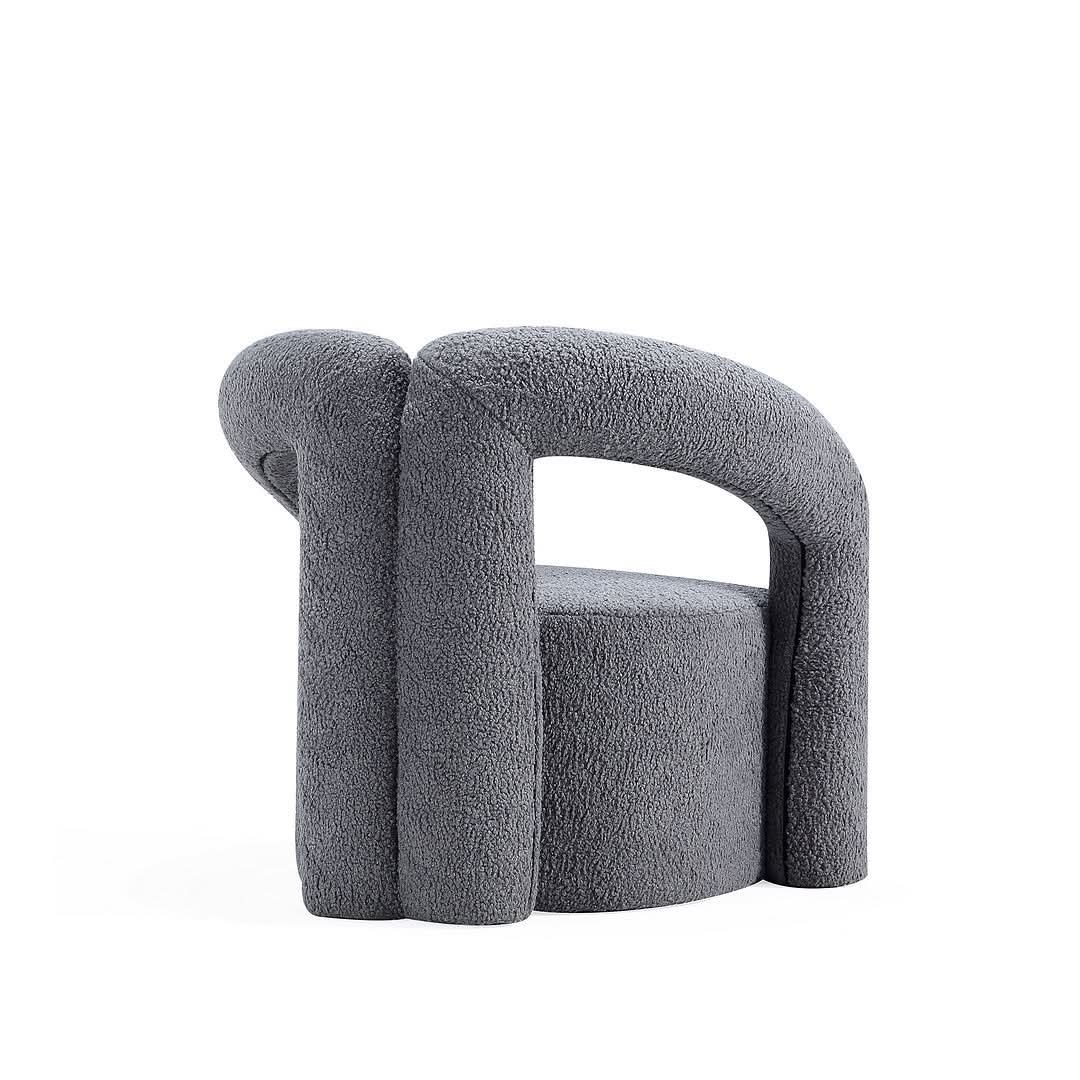 Silla decorativa Darian Boucle