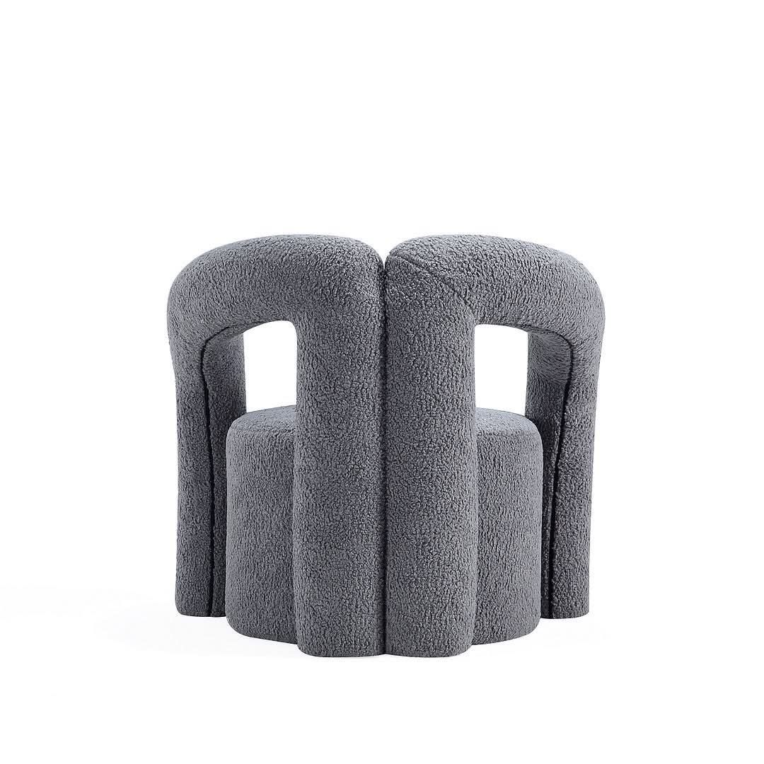 Silla decorativa Darian Boucle