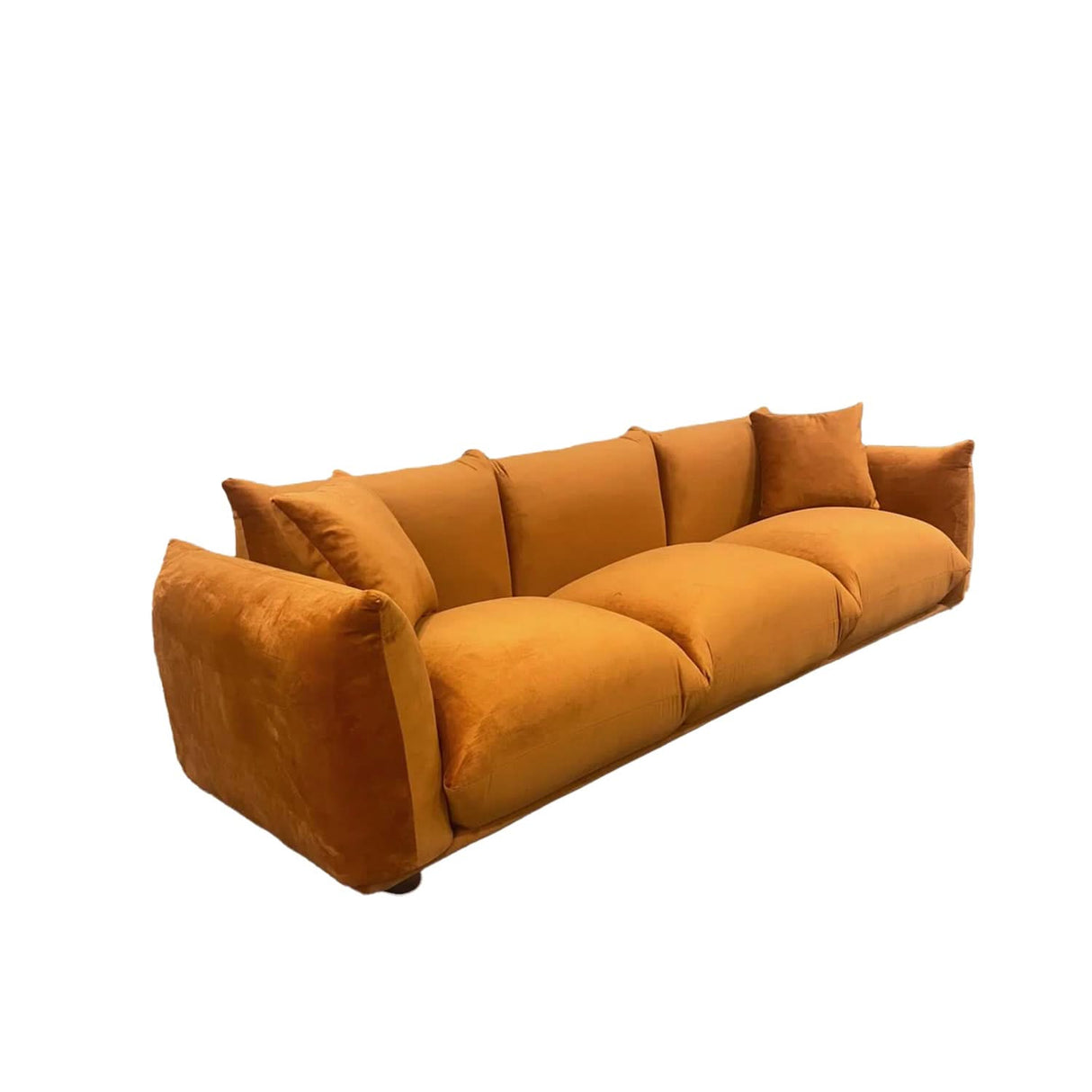 Sofá de terciopelo Arlo