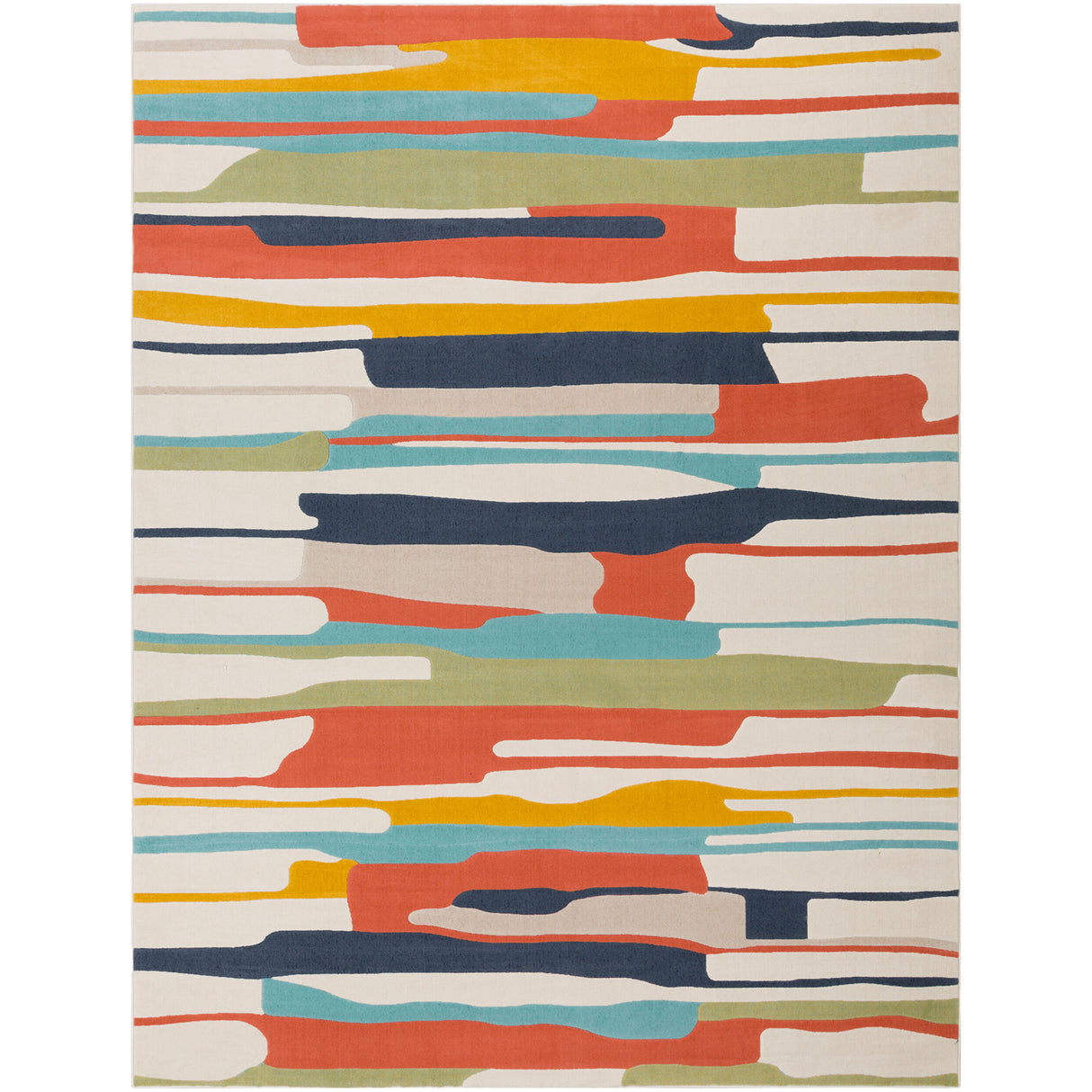 City Machine Woven Rug